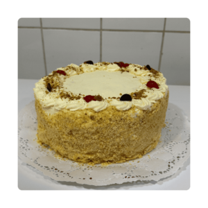 Torta Pompadour de almendra