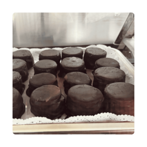 Alfajor de chocolate