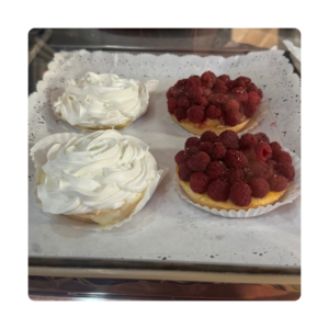 Pie de Limón – Tartaleta de Frambuesa