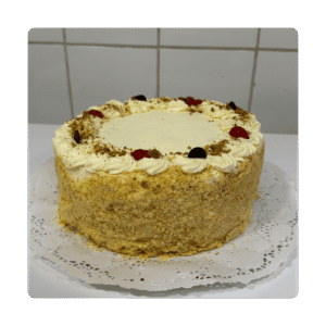 Torta Pompadour de almendra