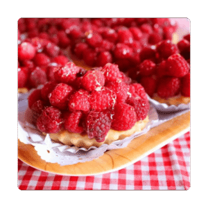 Tartaleta de Frambuesa Chica