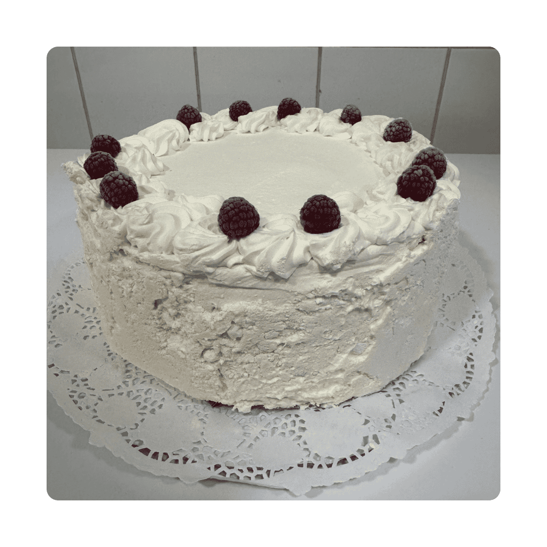 torta merengue frambuesa